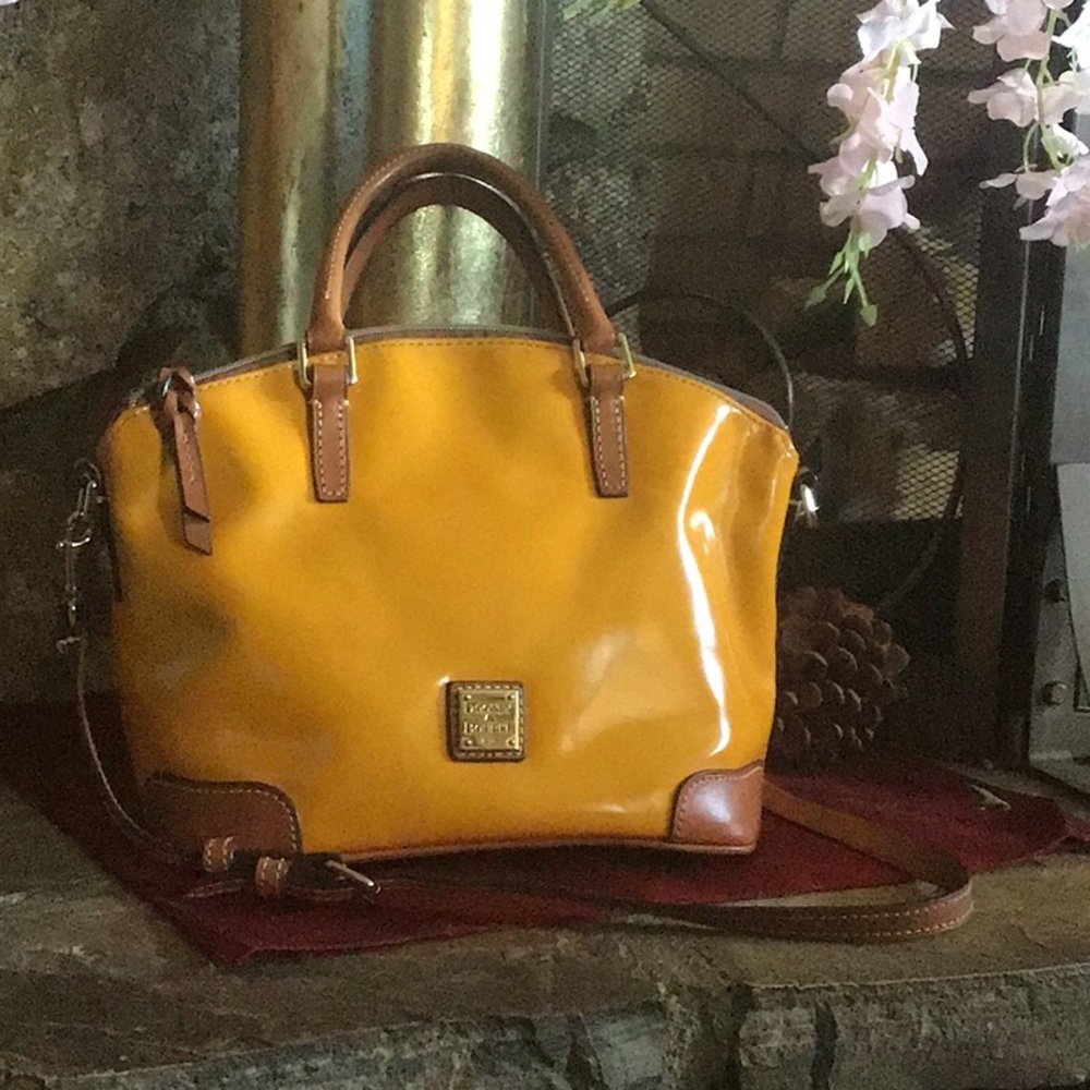 - Dooney & Bourke preloved  yellow hand bag